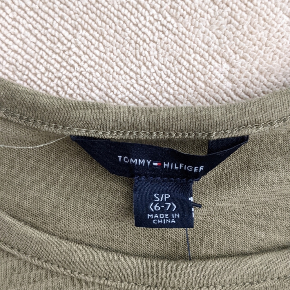 Girls Tommy Hilfiger Crochet Top NWT 6 / 7 - Picture 4 of 4